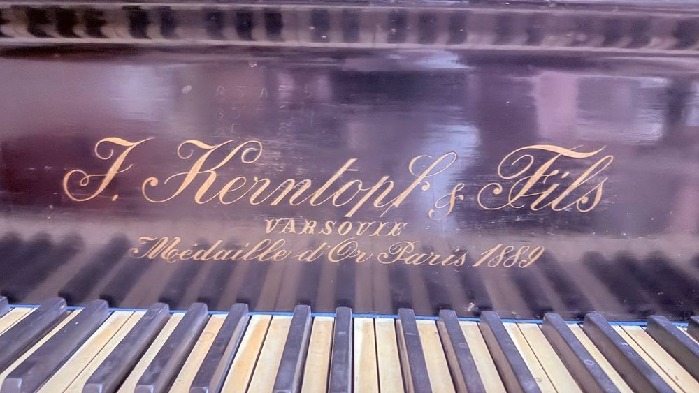 Рояль J. Kenpfer Fils (Варшава, антикварный, 1889 г.)  недорого