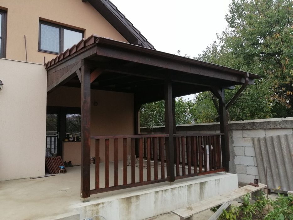 Terase foișoare de gradina pergole