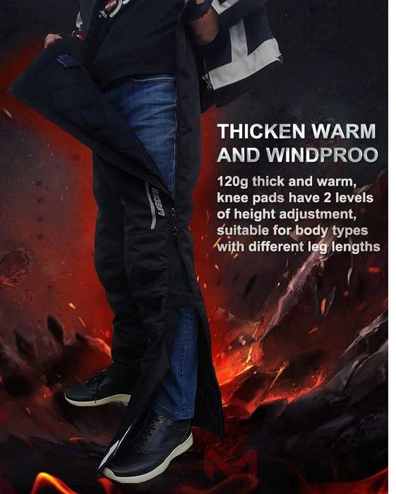 Pantaloni de motocicleta pentru barbati,-vreme urata- XL