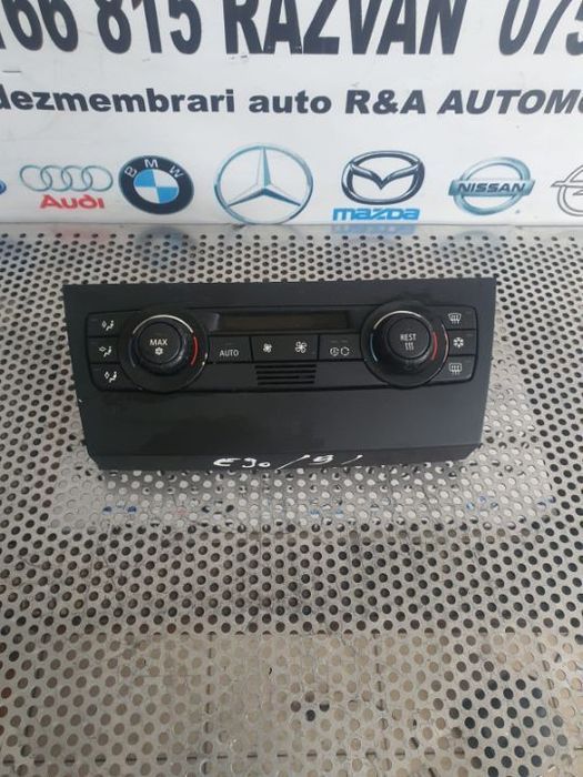 Modul Comenzi Clima Climatronic BMW E90 E91 Dezmembrez BMW E90 E91