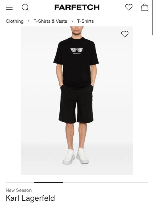 Tricou karl lagerfeld white 2026