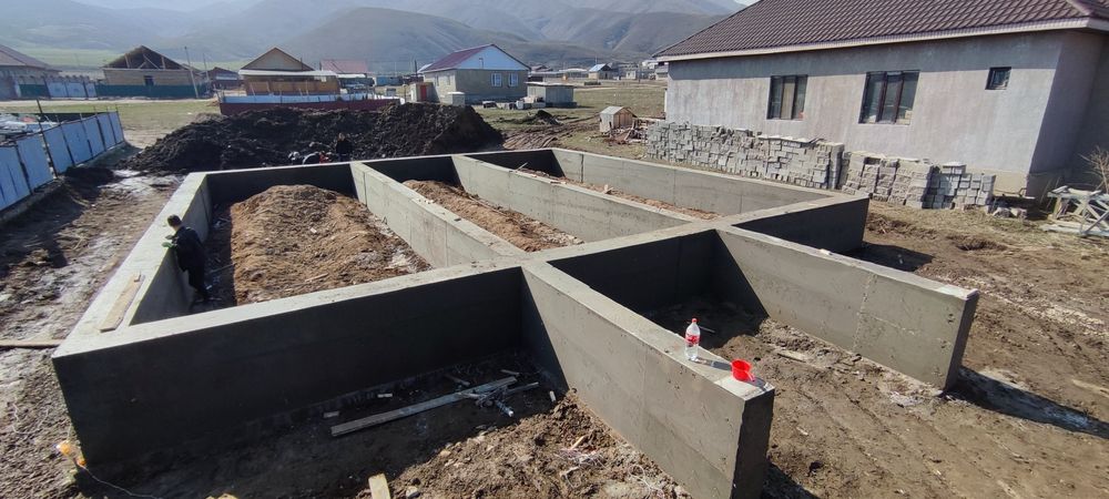 Заливаем фундамент