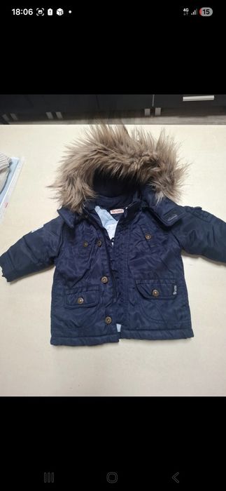 Geaca Groasa Parka bebe