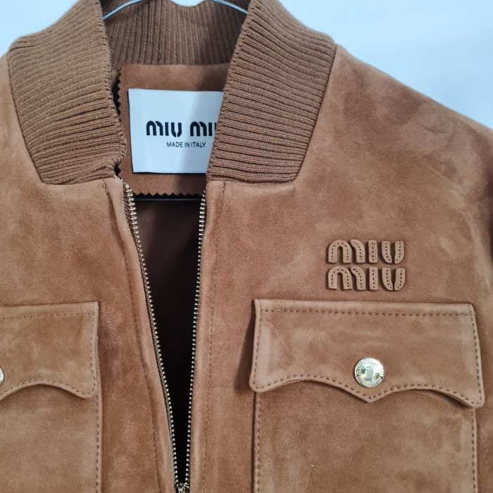 Geaca de piele M i u M i u 36/ S