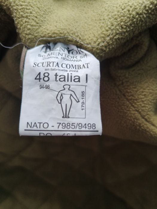Șubă camuflaj 48-I second hand - doar Ploiești