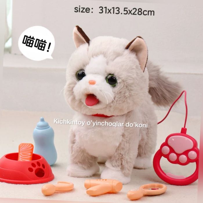 Говоряшая звуковой Кошка Игрушка Детский машина Самокат Samokat игрушк