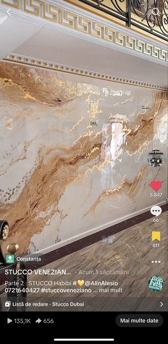 Stucco Veneziano 2025!! !Decoratiuni de lux in toata Romania!!!