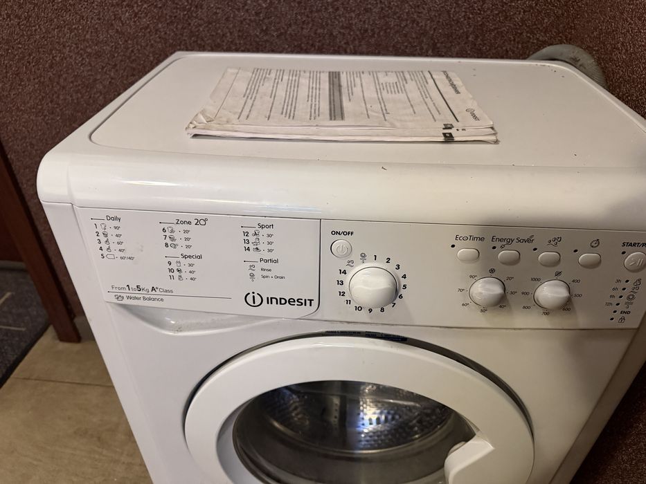 Пералня,  (5кг) Indesit модел IWSC 51051 CECO EU.M