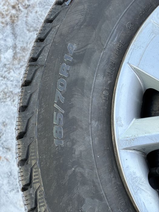 Комплект зимних колёс от лады гранты