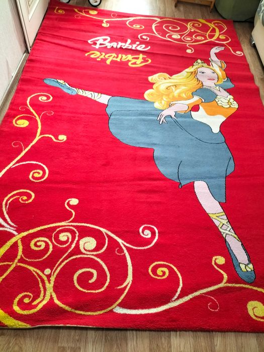 Детский красный Ковёр