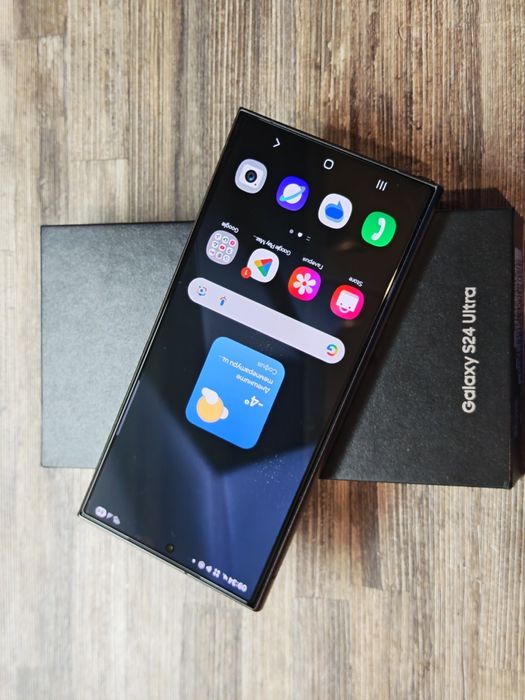 Като нов Samsung Galaxy S24 Ultra 5G 12 GB RAM 256 GB Black Гаранция