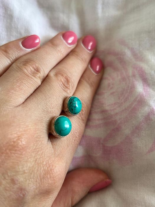 Бирюзовые серьги