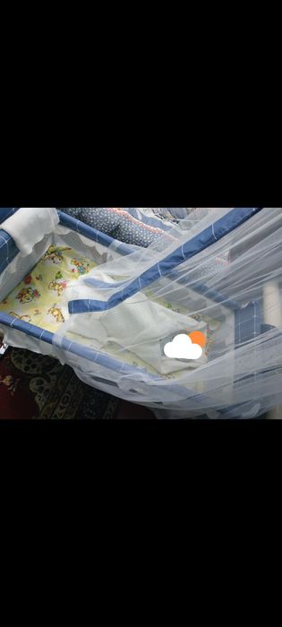 Детская коляска  и люлька