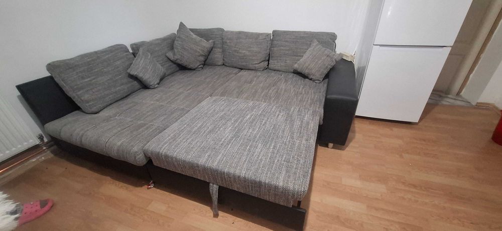 Coltar/Pat Matrimonial stare ca nou 190x220