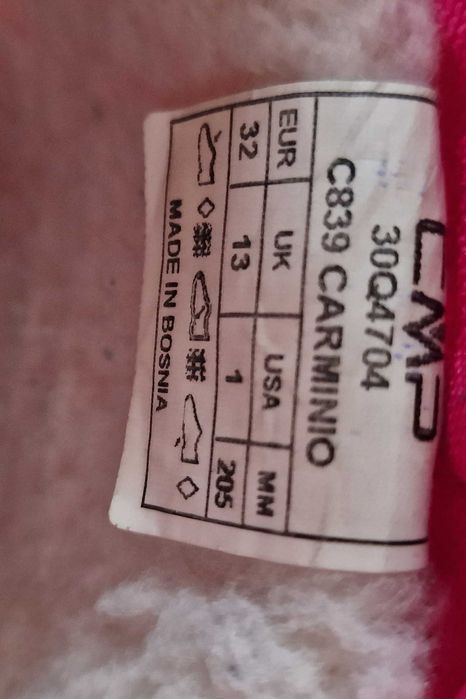 Детски апрески/ ботуши за момиче CMP 32 номер