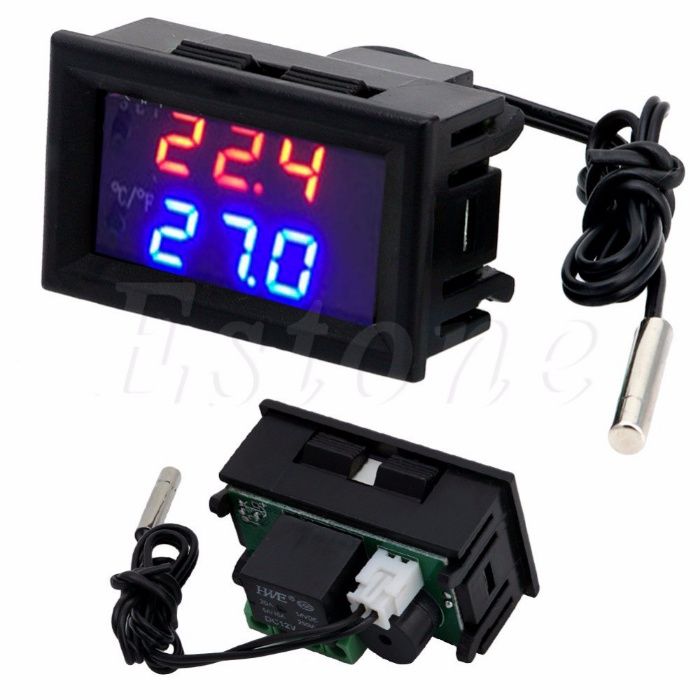 Termostat digital, termoregulator -50/+110 12V regulator temperatura