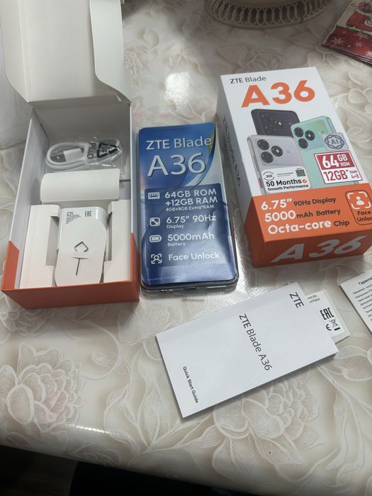 Смартфон ZTE А36