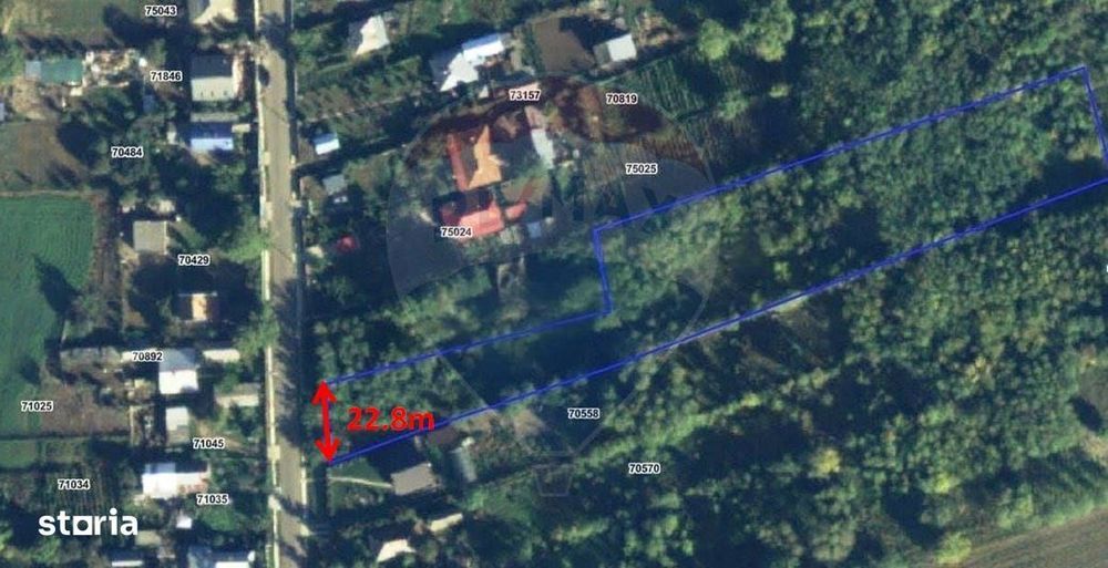 Teren 6,890mp Crasna / Strada Crasna