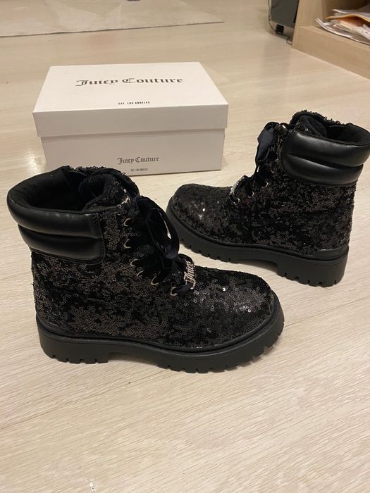 Ghete negre cu paiete Juicy Couture noi