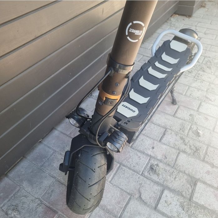 Amanet F28: Trotineta electrica Ducati Scrambler Cross-E