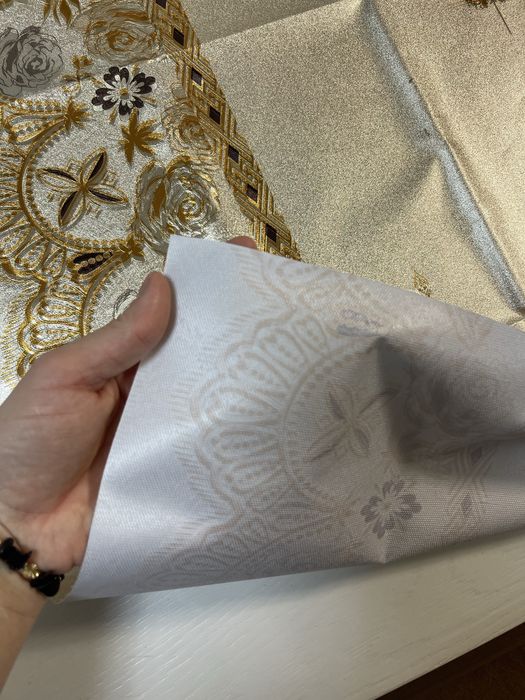 Fata de masa aurie 100x140 cm