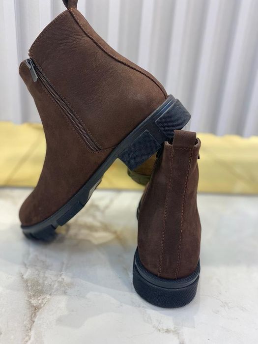 Ghete din piele naturală, lucrate manual, pentru barbati - lichidare