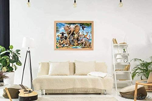 Lumea animalelor puzzle 1000