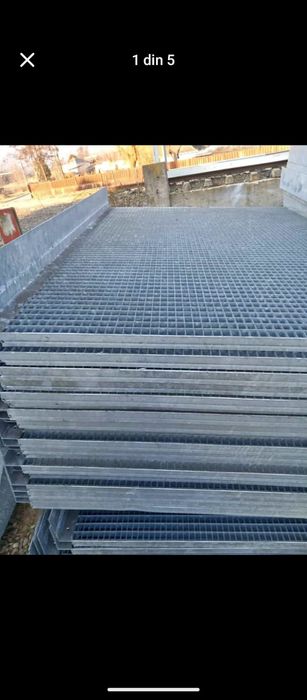 Grătare metalice si trepte