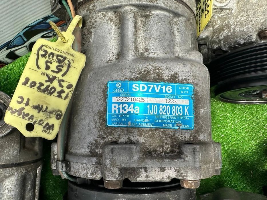 compresor clima ac cod: vw / audi / skoda / seat cod: 5n0820803 / 1k0820859 / 5n0820803c /