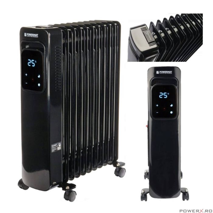 Incalzitor electric ceramic, 2500 W, radiator, 3 trepte de reglare a
