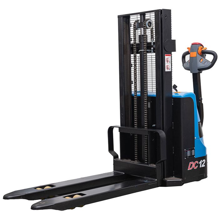 Transpalet Liza Electrica cu Catarg