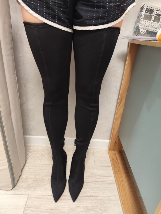 Сапоги Zara чулки