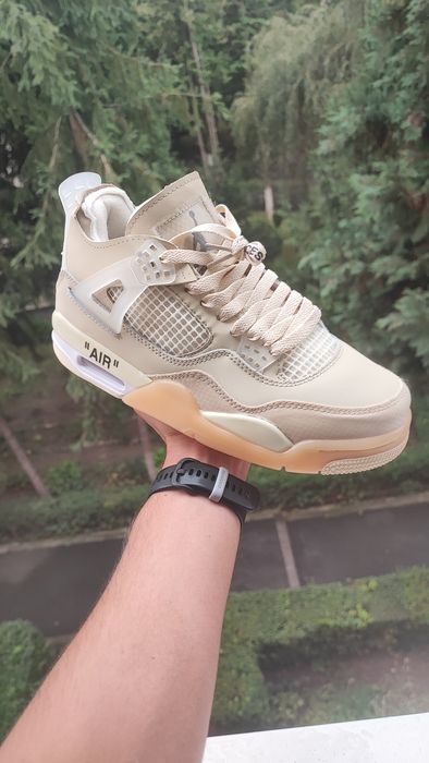 Air Jordan 4 Off White 40 41 42 43 44 45