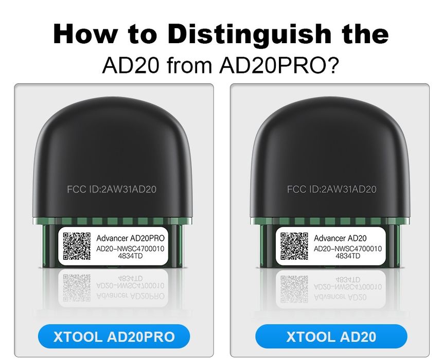 Interfata tester diagnoza  XTOOL AD20PRO advancer Android/IOS 2024