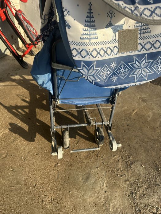 Продам санки на колесах / коляска