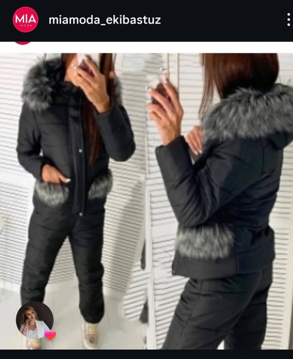 Тёплые крстюмы зима осень