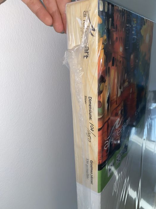 Sasiu cu panza de bumbac 100/150 cm