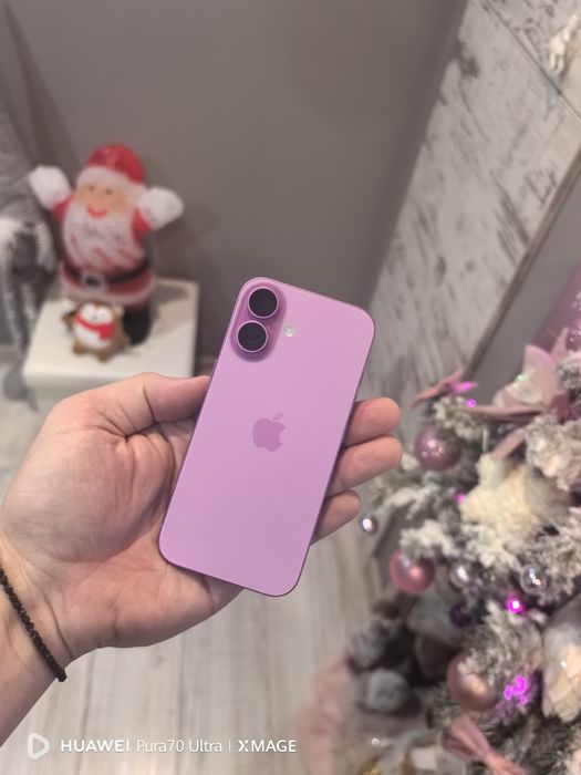 IPhone 16 pink като нов