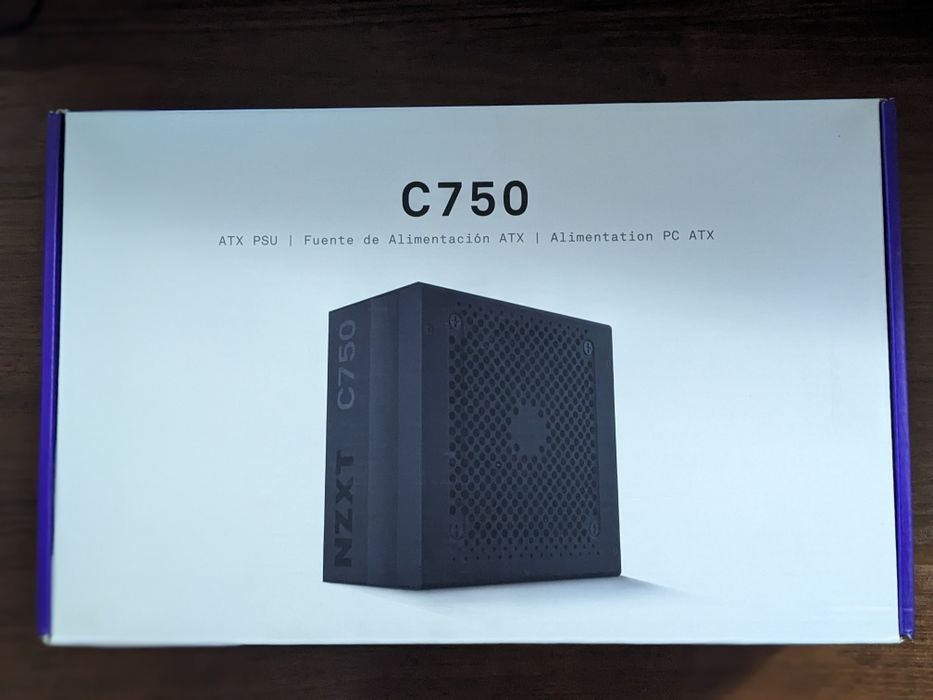 Блок питания NZXT 750w 80+ GOLD PC PSU