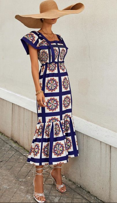 Дълга лятна рокля