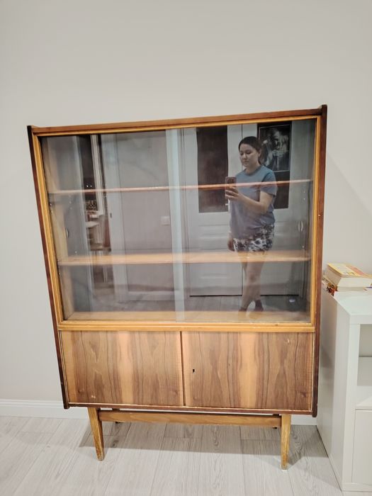 Советский книжный шкаф/сервант