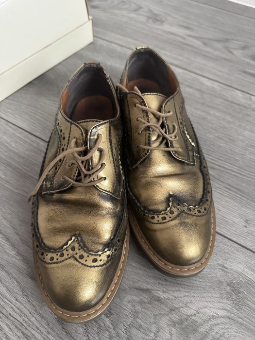 Pantofi office, piele naturala