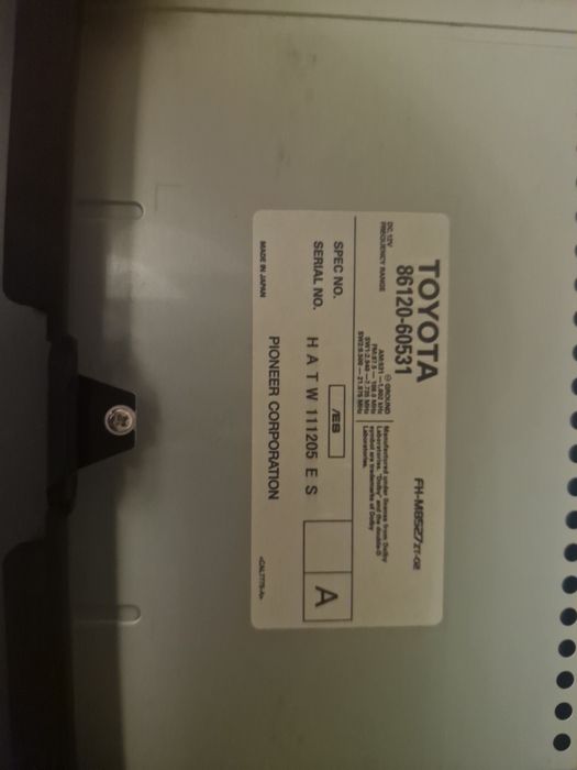 Продам автомогнитола на прадо 120