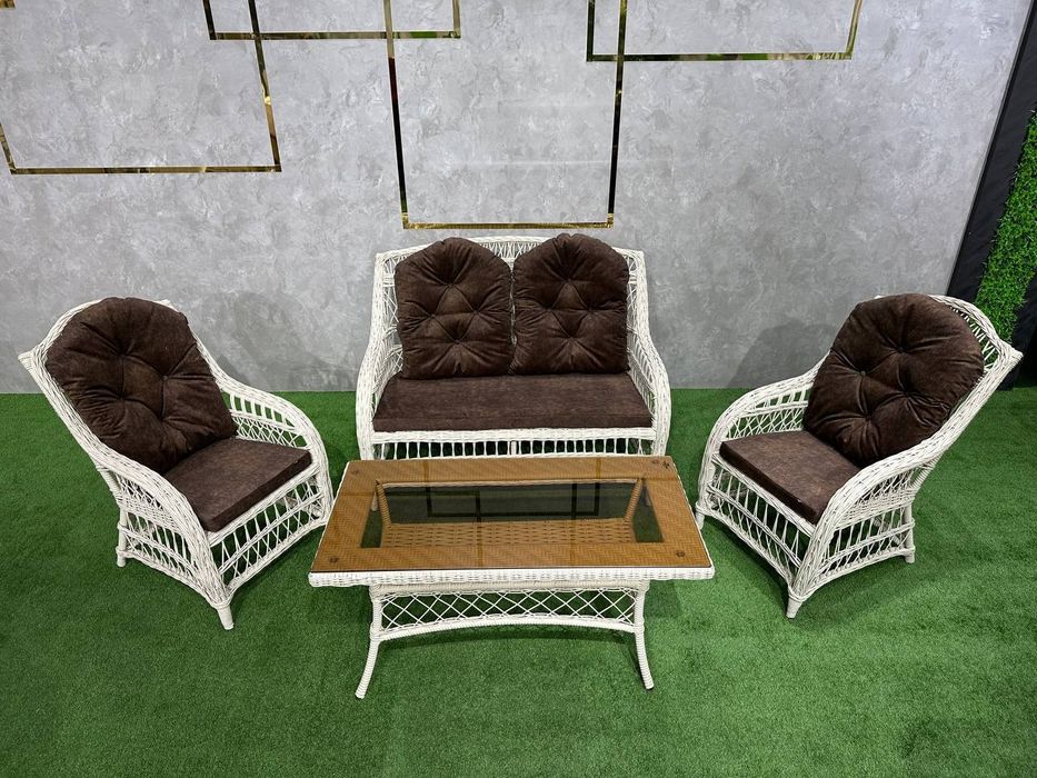 Плетённая мебель ручной работы из искусственного ротана