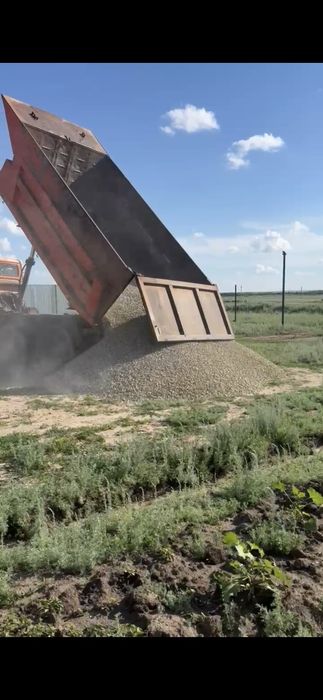Камаз Балласт Стройтельный песок Щебень Отсев