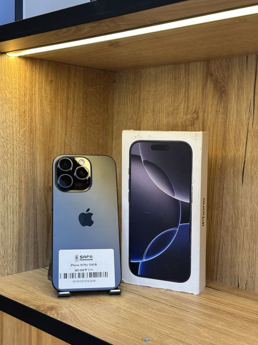 айфон 16 про черный есим