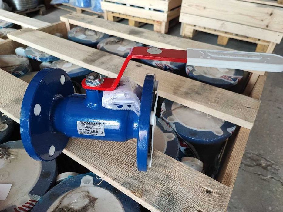 Кран шаровой DN50/40 PN40 цельносвар. фланц. 11с67п (универсал) МАРШАЛ