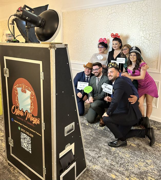 Oglinda magica foto/fum greu/artificii