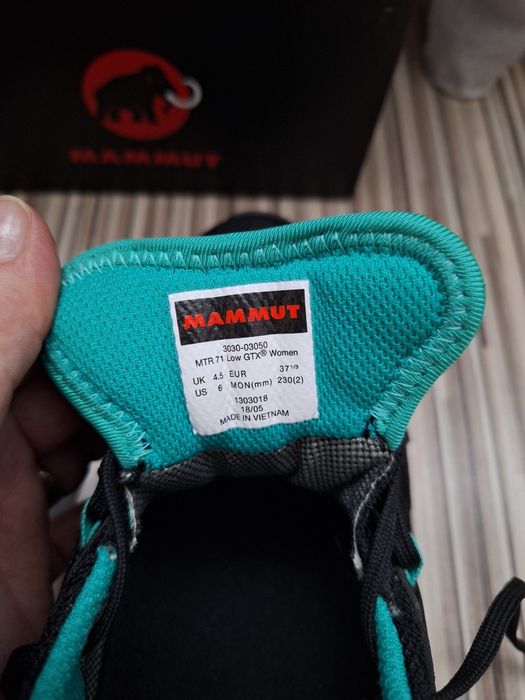 Pantofi drumeție Mammut Goretex mărime 37 1/3 (uk4,5)