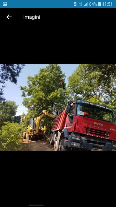 Transport Pământ de umplutura si vegetal